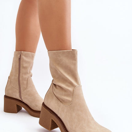 Women's Heel boots Step in style