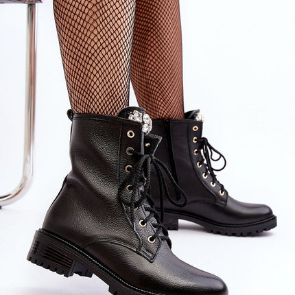 Women'sLeather Boots Step in style