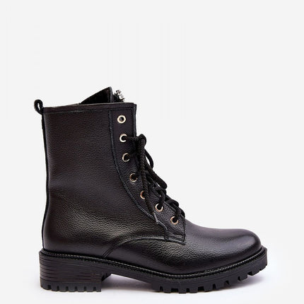 Women'sLeather Boots Step in style