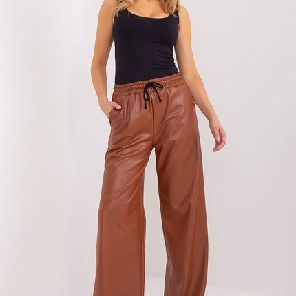 Women's Faux Leather Trousers Lakerta