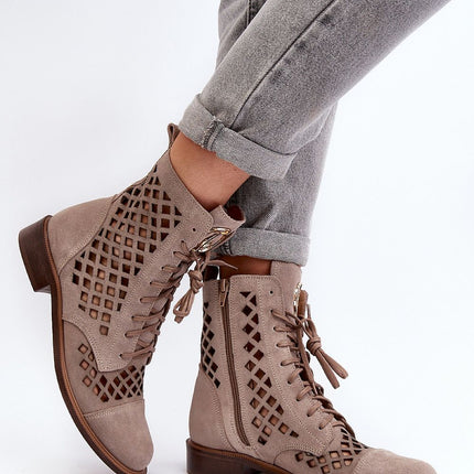 Women's Leather Boots Step in style