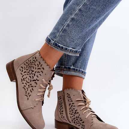 Women's Leather Boots Step in style