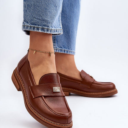 Women's Leather Mocassin Step in style