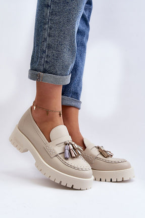 Women's Leather Mocassins Step in style