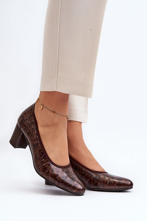 Women's Block heel pumps Step in style