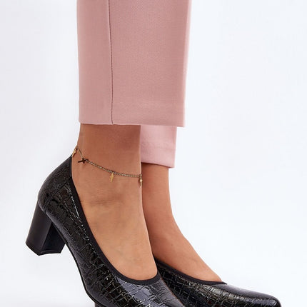 Women's Block heel pumps Step in style