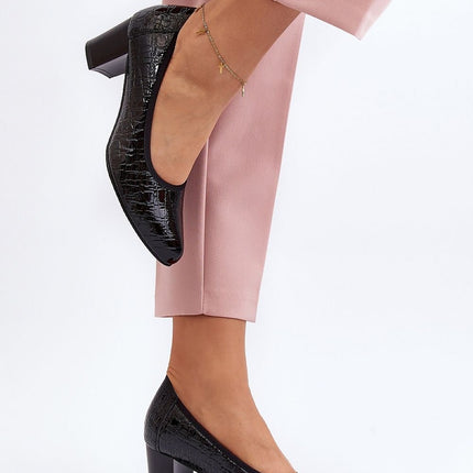 Women's Block heel pumps Step in style