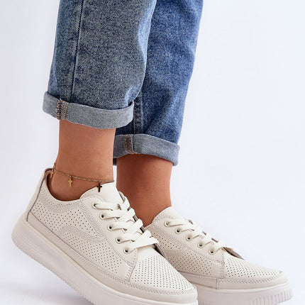 Women's Leather Sport Shoes Step in style