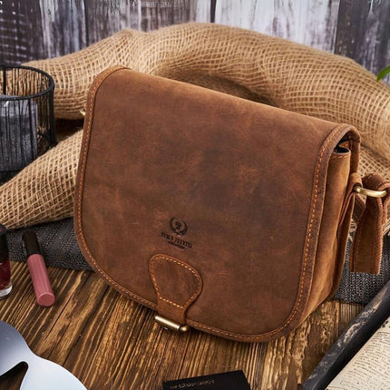 Women's Natural leather bag Galanter