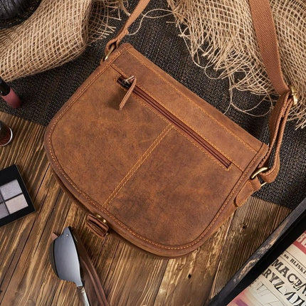 Women's Natural leather bag Galanter