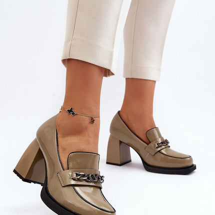 Women's Block heel pumps Step in style