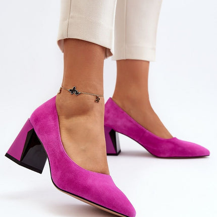 Women's Block heel pumps Step in style