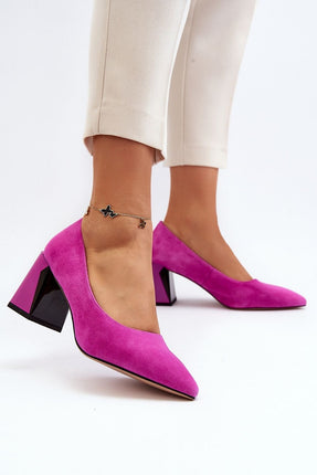 Women's Block heel pumps Step in style