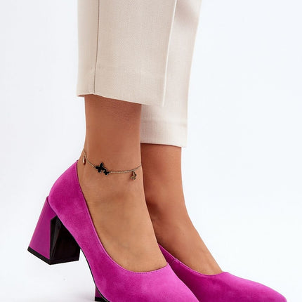 Women's Block heel pumps Step in style