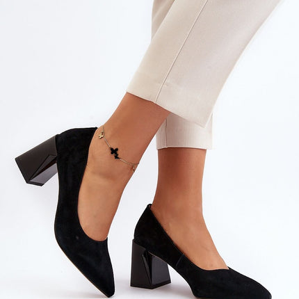 Women's Block heel pumps Step in style