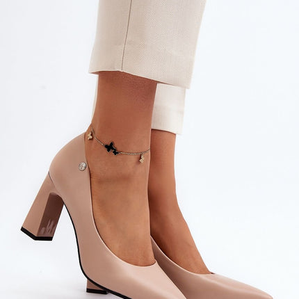 Women's Block heel pumps Step in style