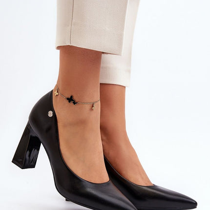 Women's Block heel pumps Step in style