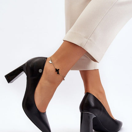 Women's Block heel pumps Step in style