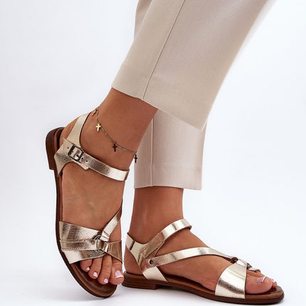 Women's Leather Sandals Step in style