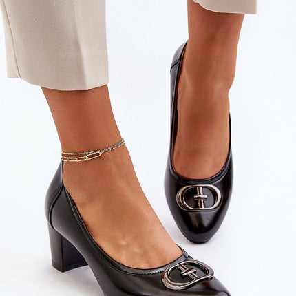 Women's Block heel pumps Step in style