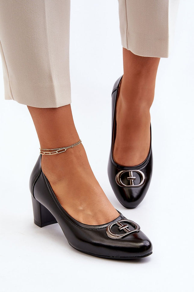 Women's Block heel pumps Step in style