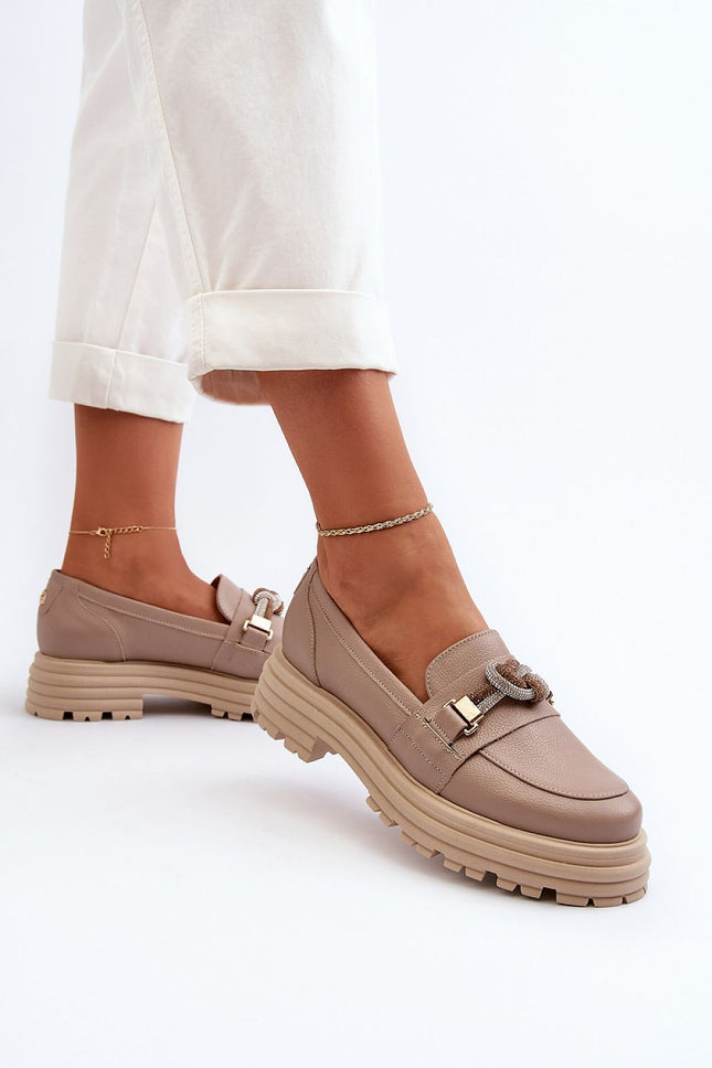 Women's Leather Mocassins Step in style