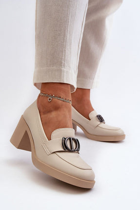 Women's Heeled low shoes Step in style