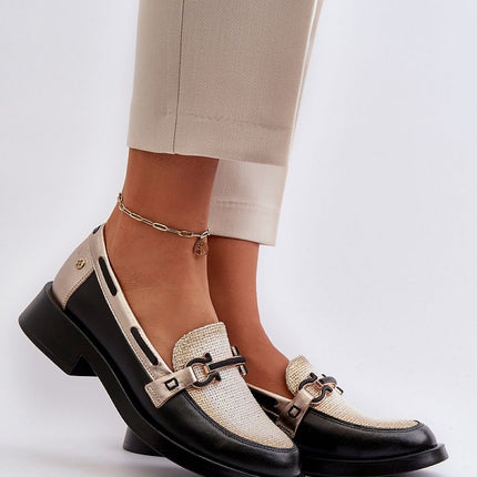 Women's Leather Mocassin Step in style