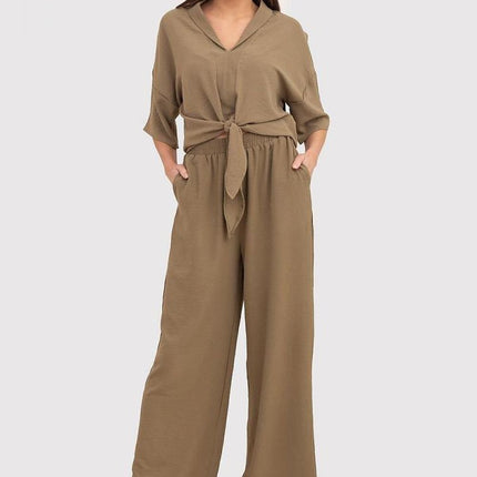 Women's Wide Leg Trousers Ax Paris