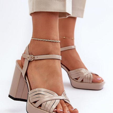 Women's Heel sandals Step in style