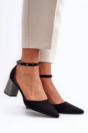 Women's Block heel pumps Step in style