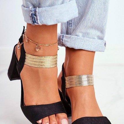 Women's Heel sandals Step in style