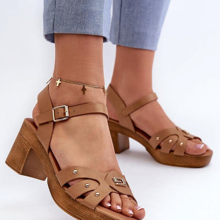 Women's Heel sandals Step in style