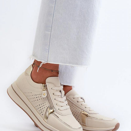 Women's Leather Sport Shoes Step in style