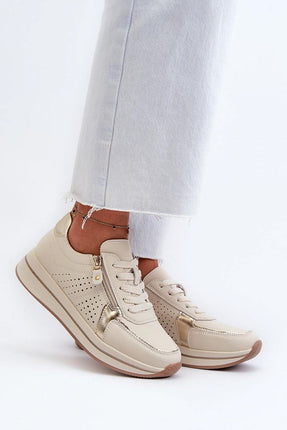 Women's Leather Sport Shoes Step in style