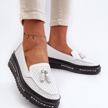 Women'sLeather  Mocassin Step in style