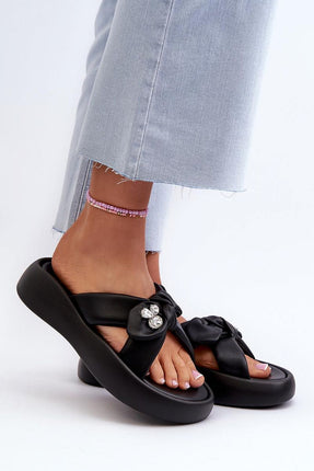 Women's Leather Flip-flops Step in style