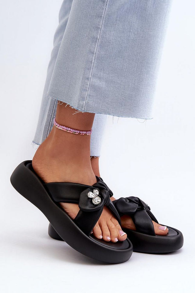 Women's Leather Flip-flops Step in style