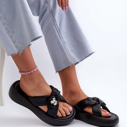 Women's Leather Flip-flops Step in style