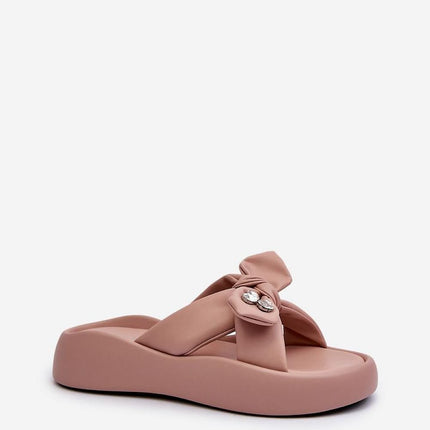 Women's Leather Flip-flops Step in style