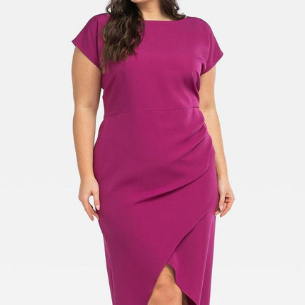 Women's Plus Size Knee-Length Dress Karko