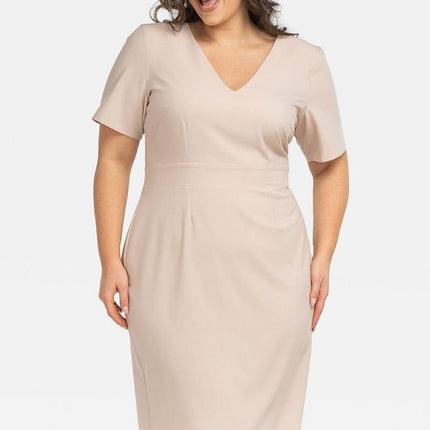 Women's Plus Size Pencil Knee-Length Dress Karko