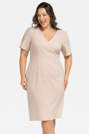 Women's Plus Size Pencil Knee-Length Dress Karko