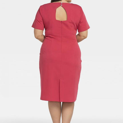 Women's Plus Size Pencil Knee-Length Dress Karko