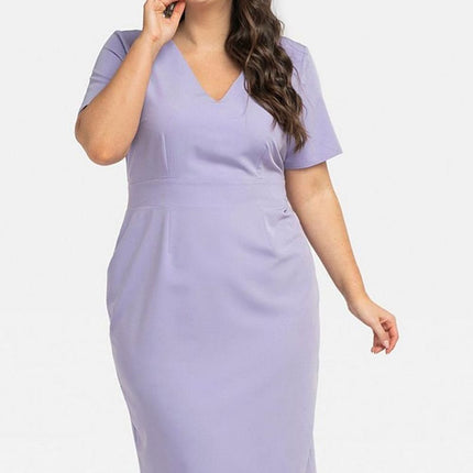 Women's Plus Size Pencil Knee-Length Dress Karko