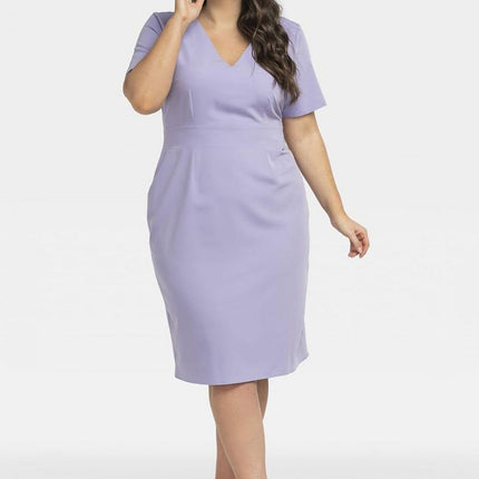 Women's Plus Size Pencil Knee-Length Dress Karko