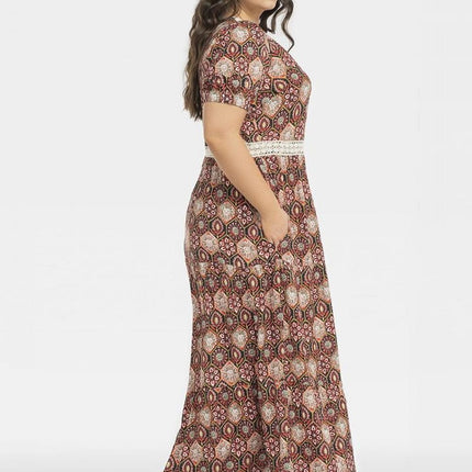 Women's Plus Size Maxi Dress Karko