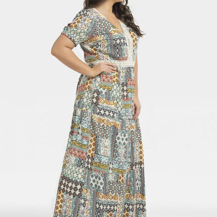 Women's Plus Size Maxi Dress Karko