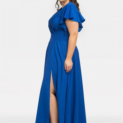 Women's Plus Size Maxi Dress Karko