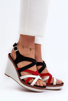 Women's Wedge Buskin Sandals Step in style